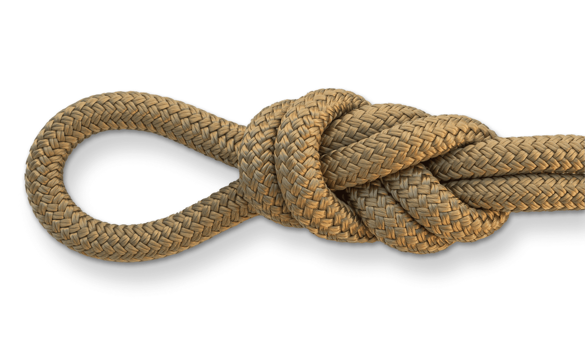 Versatile 1/2 inch nylon double braid rope for boat docking and crafts.