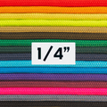 1/4 Inch Boat Rope - Durable Double Braid Nylon for Strong Shock Absorbency & Saltwater Resistance