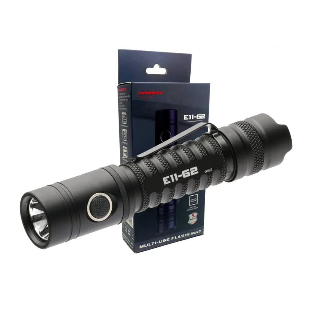 E11-G2 -1300 Lumen Rechargeable EDC Flashlight