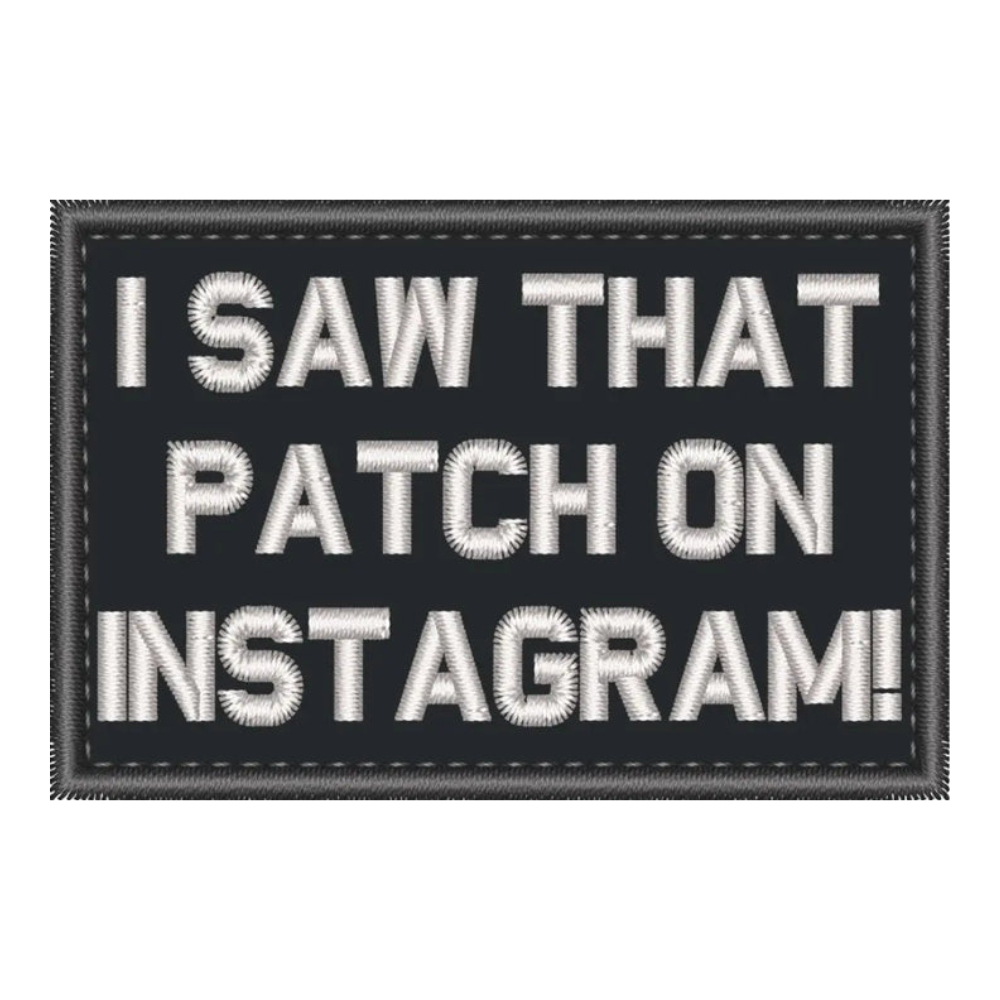 As Seen on our Socials - Patches Instagram - Facebook - Twitter / X - Tiktok Social Media