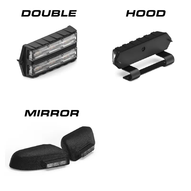 Automotive lighting options with Feniex Q Series Flat Surface Mount and q-link device