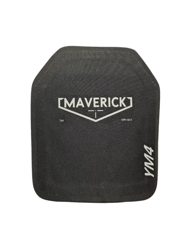 Black YM4 Body Armor Plate for Level SRT Special Rifle Threat protection