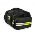 Black duffle bag with neon yellow accents for EMT EMS trauma and Professional Essentials+ EMT