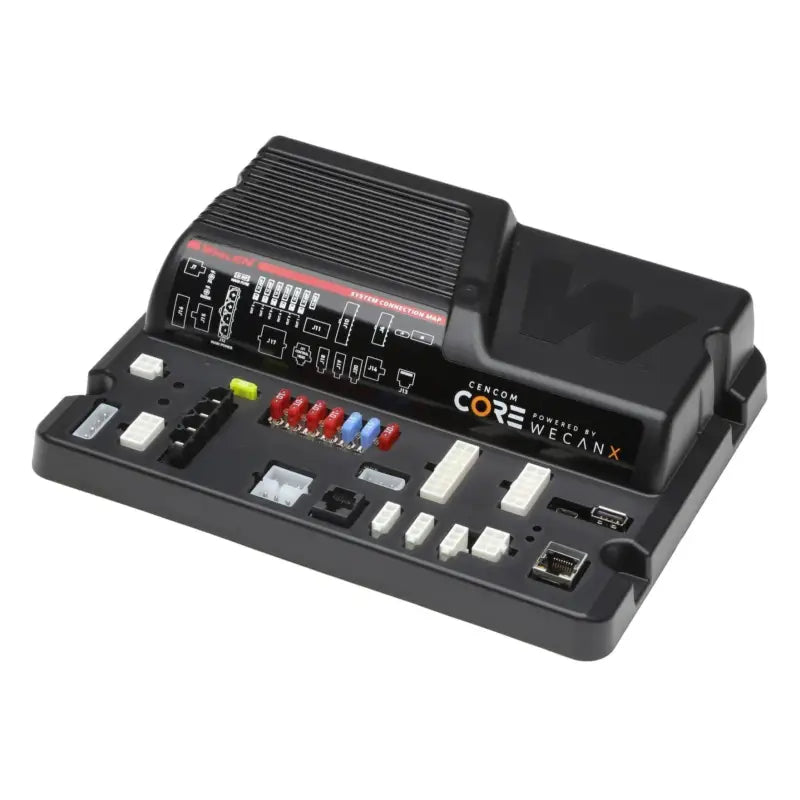 Black electronic control module for Whelen CenCom Core and Whelen CenCom systems