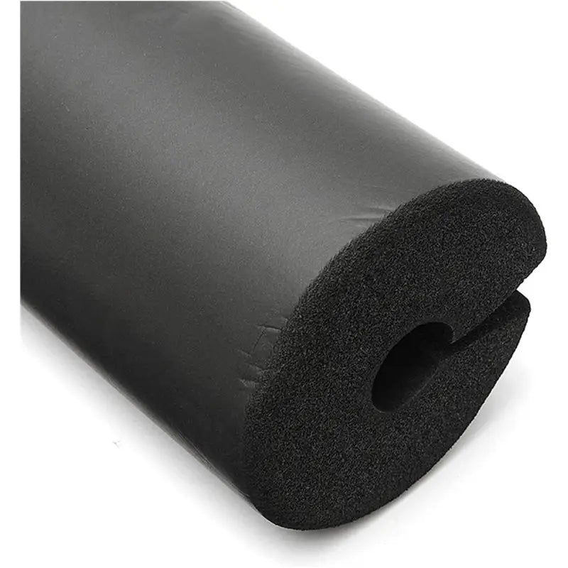 Black foam pipe insulation for SFE Barbell Squat Pad, providing high-density foam support
