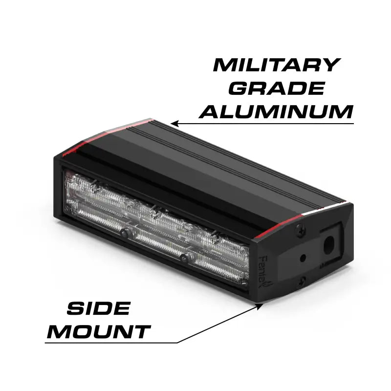 Black LED light bar from Feniex Q Series featuring serial technology and Q-Link device