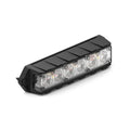 Black LED light bar on Feniex Fusion-S surface mount for first responders