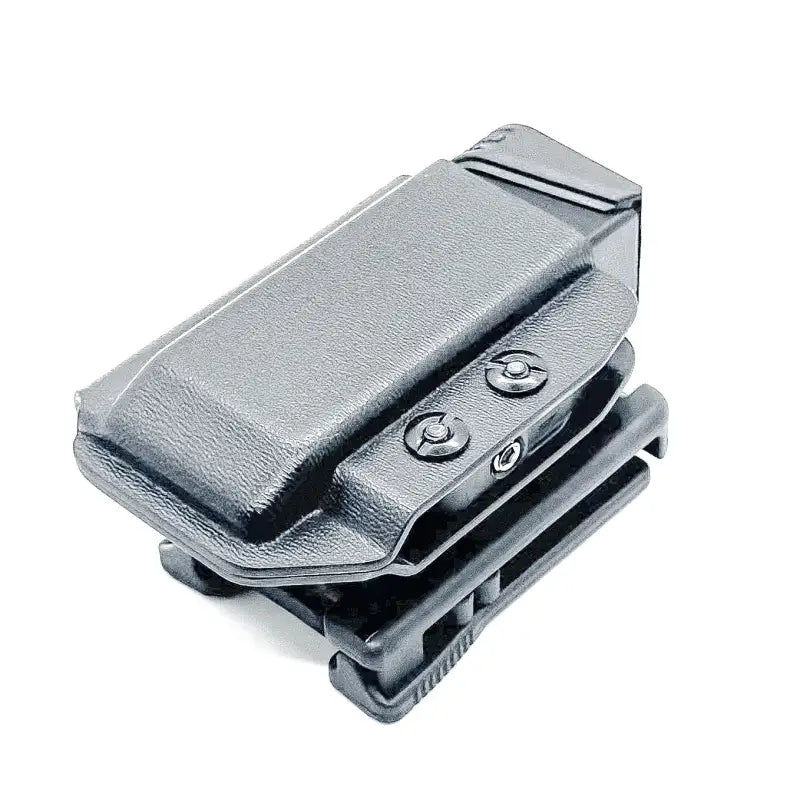 Black FN Reflex OWB Magazine Pouch with magazine retention device by Four Brothers Holsters