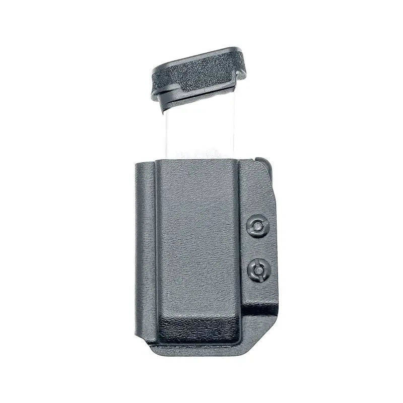 Black Magazine Holster for Hellcat Pro OWB with Four Brothers Holsters magazine retention adjustment