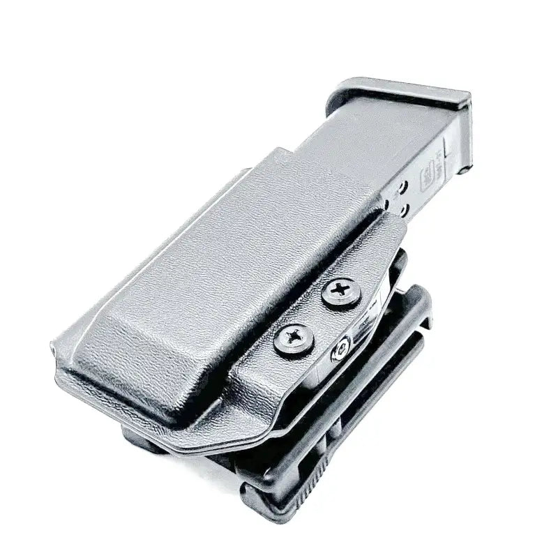 Black magazine holster for Glock 9mm by Four Brothers Holsters as a durable magazine carrier