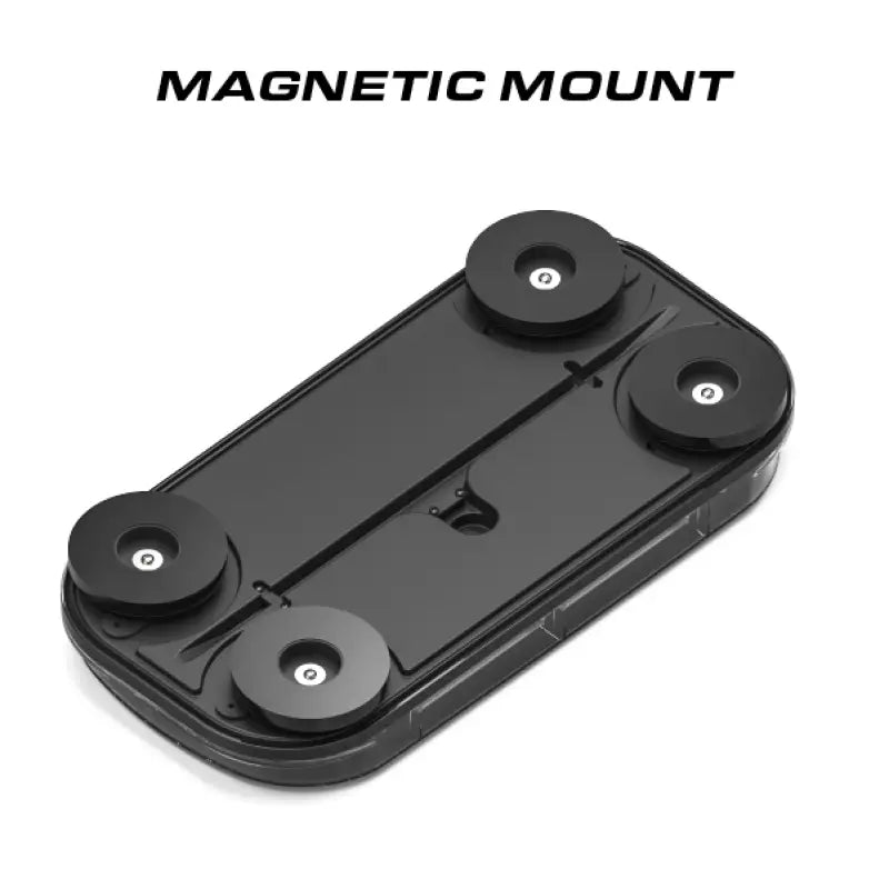 Black magnetic mounting base for Feniex Quantum 2.0 18-inch mini light bar