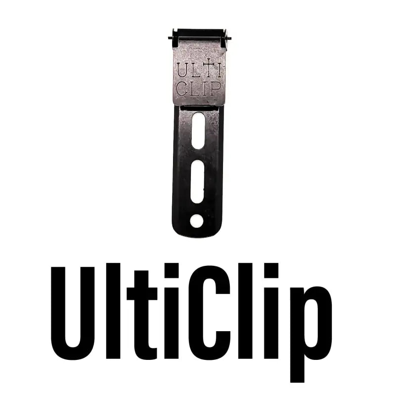 Black metal clip for Glock 19 TLR-7 X/A IWB Holster inside waistband magazine pouch