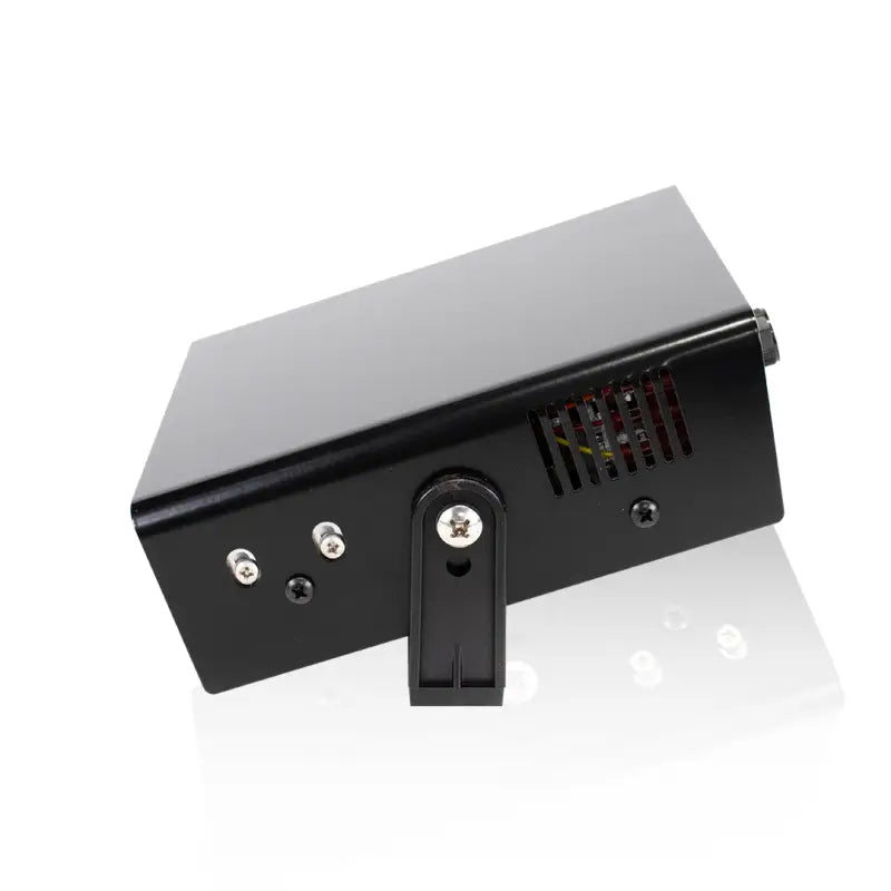 Black metal electronic device for Whelen 295HFSC9 dual siren used by first responders and firefighters