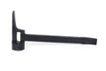 Black metal Tech Hammer for first responders, single piece farrier’s hammer
