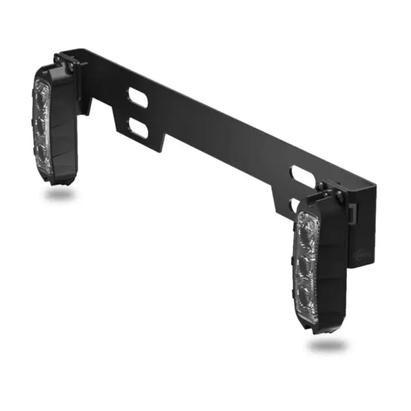 Feniex T3 LED surface mount grille light with black metal light bar and two rectangular LEDs