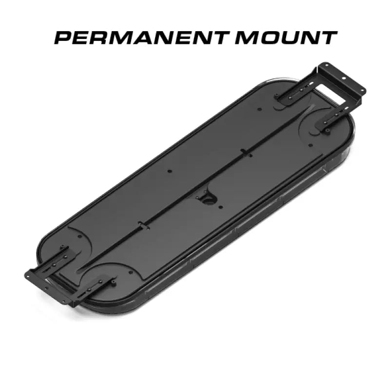 Black metal permanent mount for Feniex Quantum 2.0 27-inch mini light bar