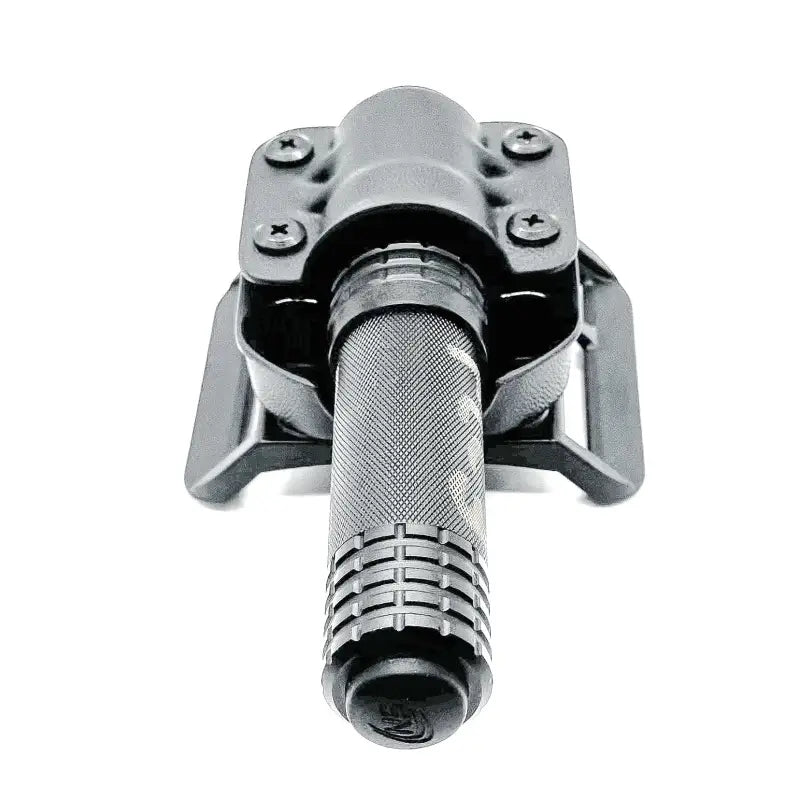Black metal tactical flashlight holder for Nightstick USB-558XL and USB-588XL belt attachments