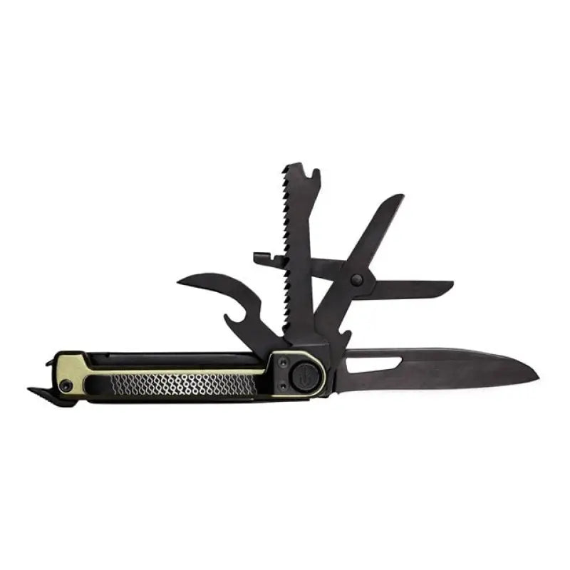 Gerber Gear 1064401 Armbar Scout green multi-tool with extended implements and limited lifetime warranty