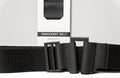 Black nylon OmniCarry Retention Belt with buckle for secure retention and carry