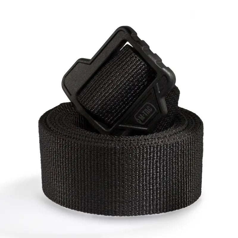 Black nylon tactical belt with plastic buckle for M-Tac Double Duty Tactical Belt