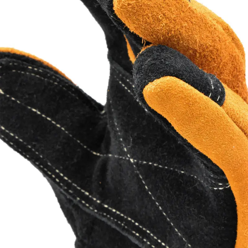 Black and orange MFA83 Structural Gloves Wristlet for durable structural gloves protection