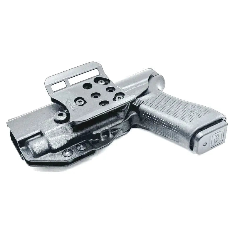 Black Glock 17 with Streamlight TLR-7 HL-X in OWB Holster for TLR-7 HL-X
