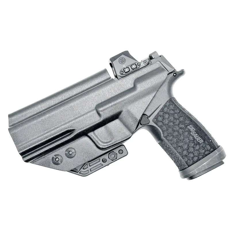 Black pistol in a holster for Sig Sauer P365-FUSE concealment case