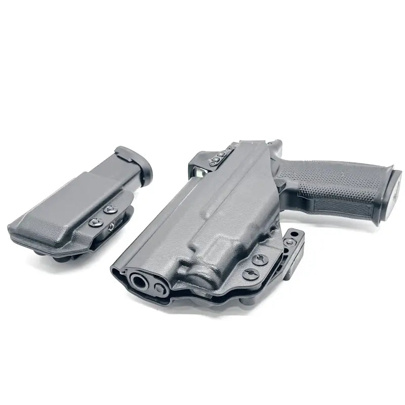Black pistol and magazine holster for Sig P365-FUSE by Four Brothers Holsters