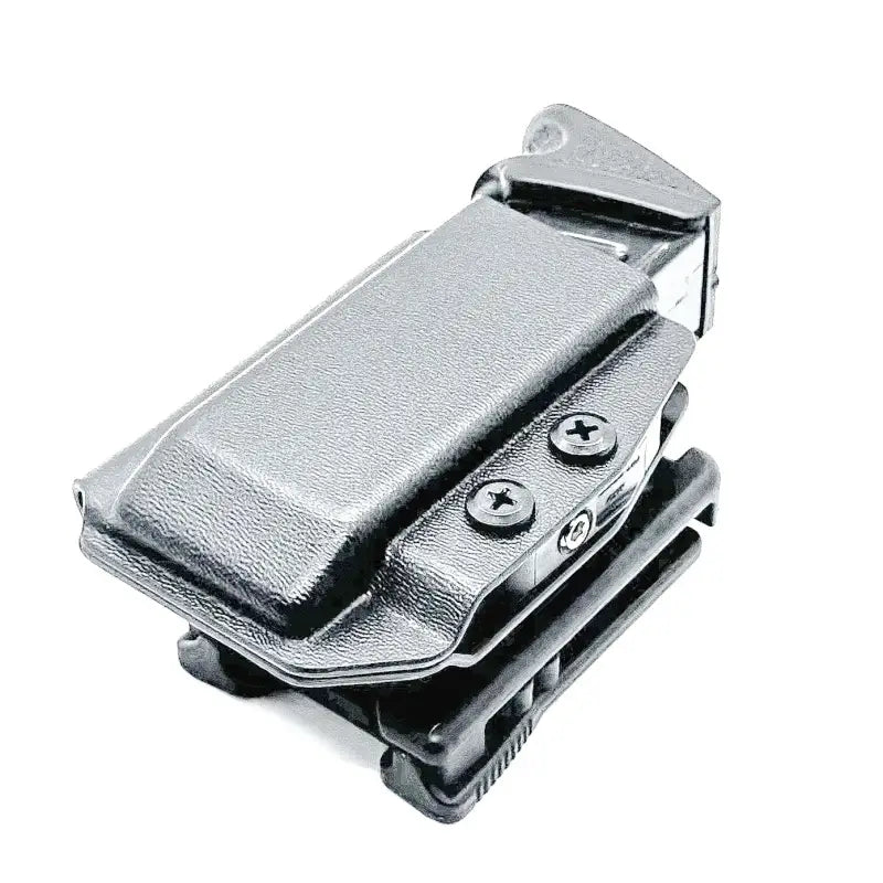 Black plastic magazine holster for H&K 9/40 OWB, compatible with Four Brothers Holsters magazine carrier