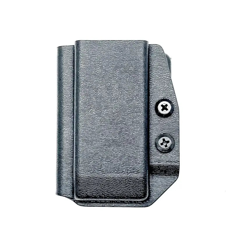 Black plastic magazine holster from Four Brothers Holsters for 2011 OWB Magazines