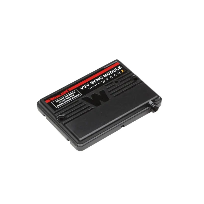 Black rectangular V2V sync module for Whelen CenCom Core-C vehicle module system