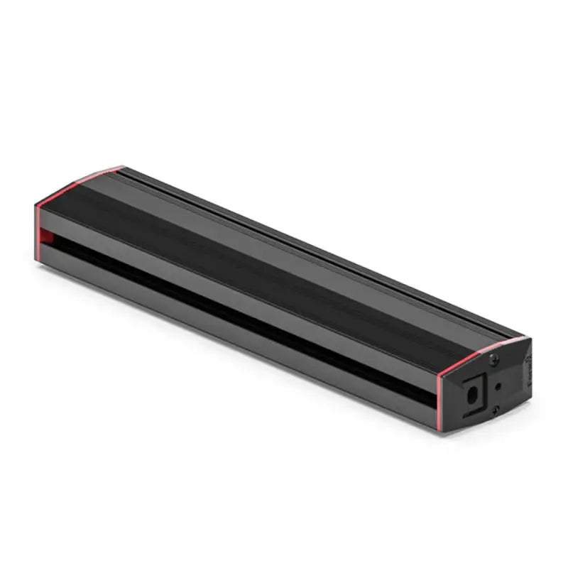 Black and red Feniex Fusion-S 200 Stick Light for first responders safety equipment
