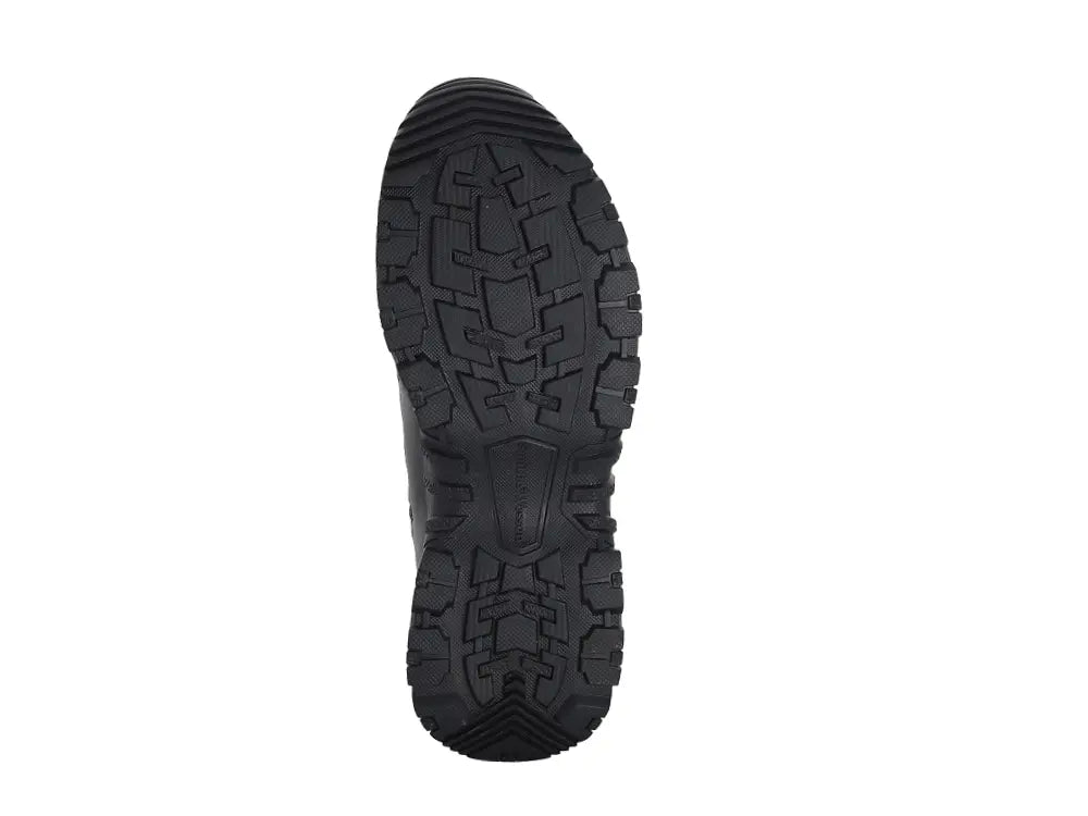 Black shoe sole with deep treads for Smith & Wesson Scout Hot Weather boots provide excellent traction