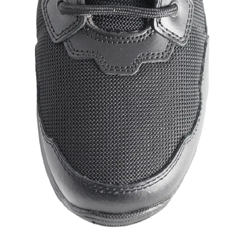 Black shoe toe from Smith & Wesson Scout Hot Weather 8 Side Zip for first responders