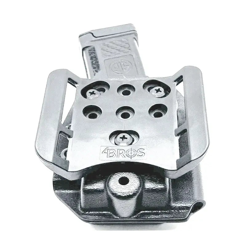 Black and silver gun holster for Sig Sauer MPX magazine holster by Sig Sauer