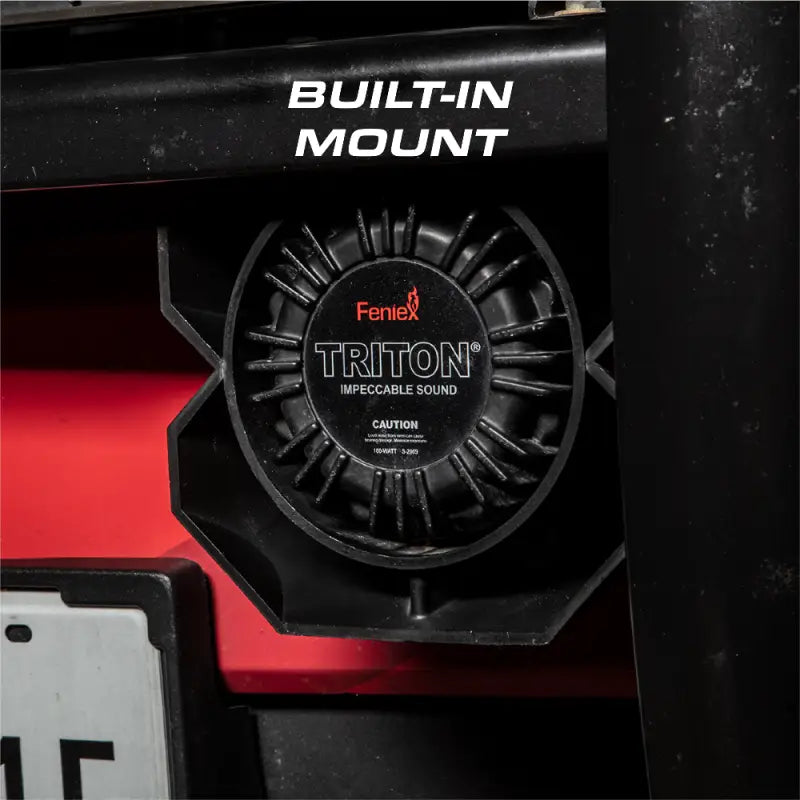Black siren speaker for Feniex Triton 100W Speaker system