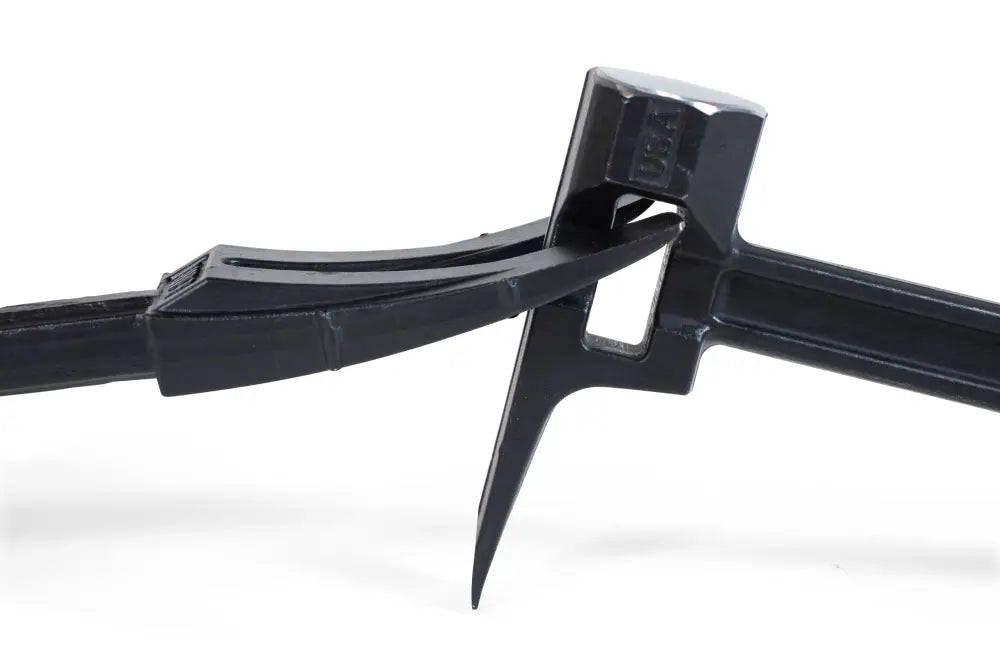 Tech Hammer black steel firefighter forcible entry tools for first responders, single piece design