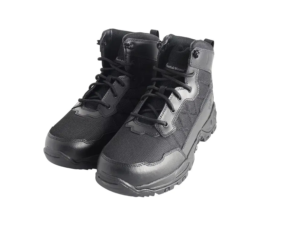Black tactical boots for hot weather and first responders from Smith & Wesson Scout 6