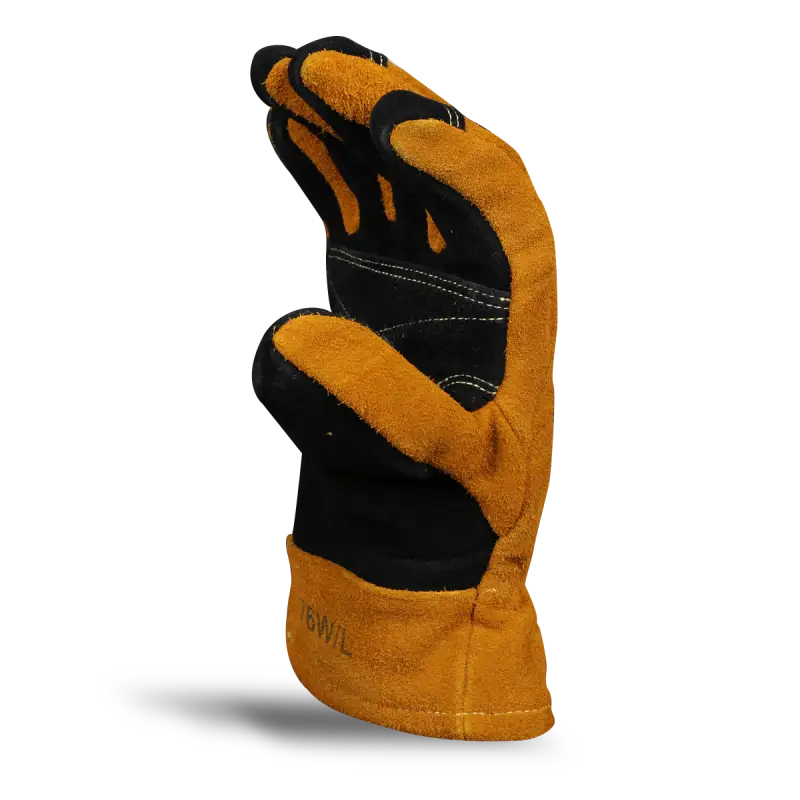 Brown and black work glove from MFA82 Structural Gloves series for durable protection