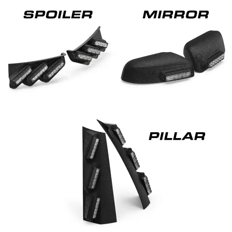 Feniex Fusion-S Surface Mount Car Accessories with LED Lights for First Responders