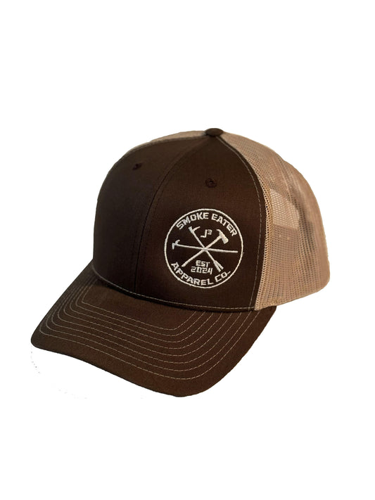 Chief Miller Smoke Eater Logo Hat Apparel