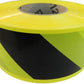 Chief Miller Barricade Tape WOD Barricade Flagging Tape Black and Yellow 3 inch x 1000 ft. - Hazardous Areas, Safety for Construction Zones BRC Apparel