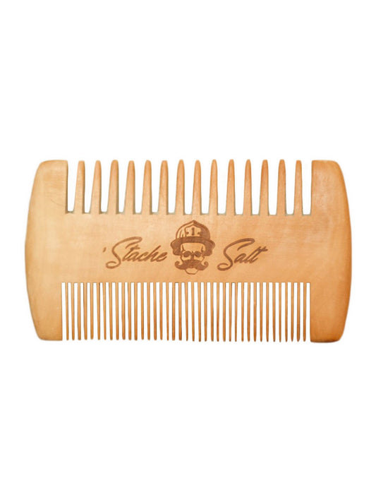 Chief Miller Moustache Wax Wood Moustache and Beard Comb Apparel