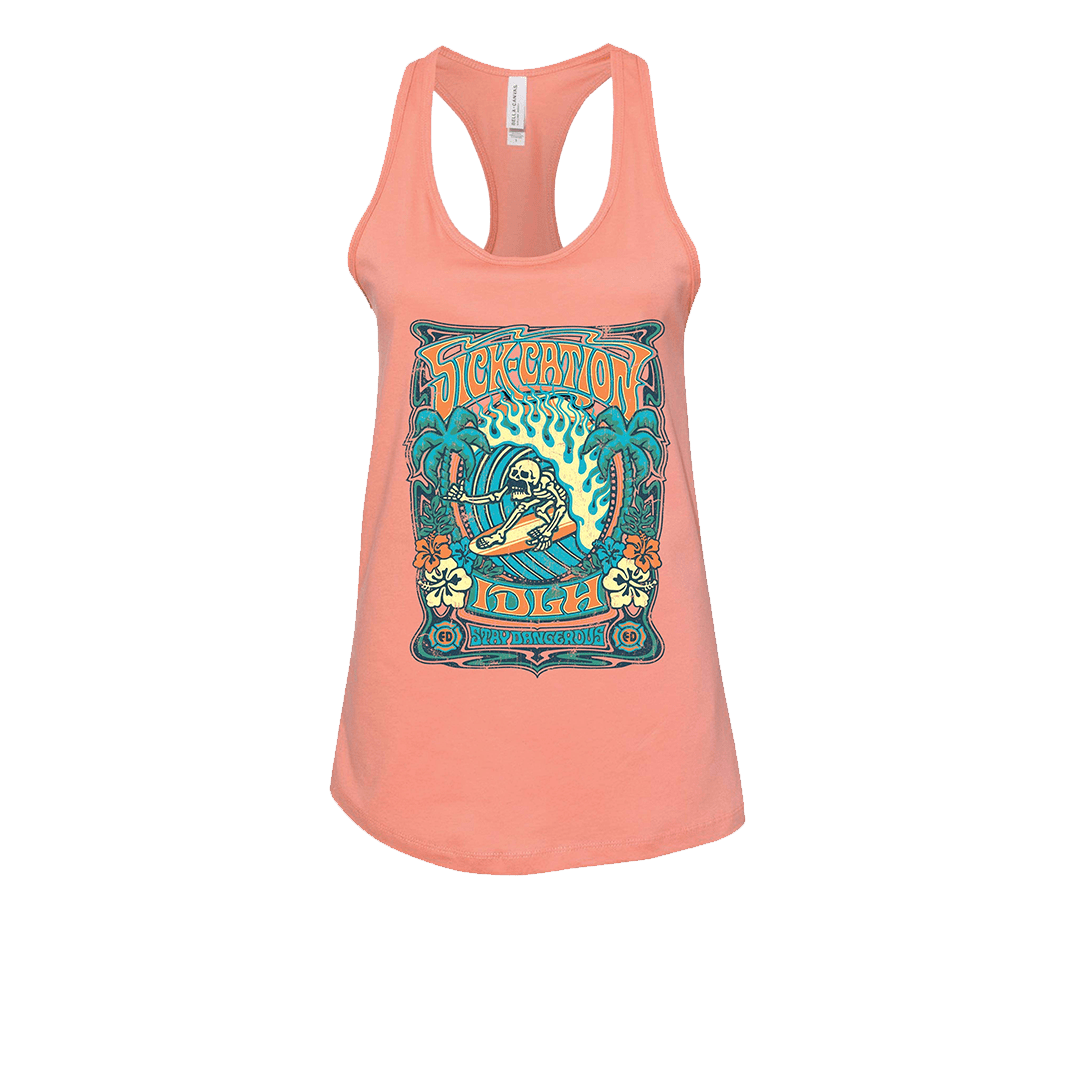 Chief Miller Shirts SICK-CATION WOMENS TANK Apparel