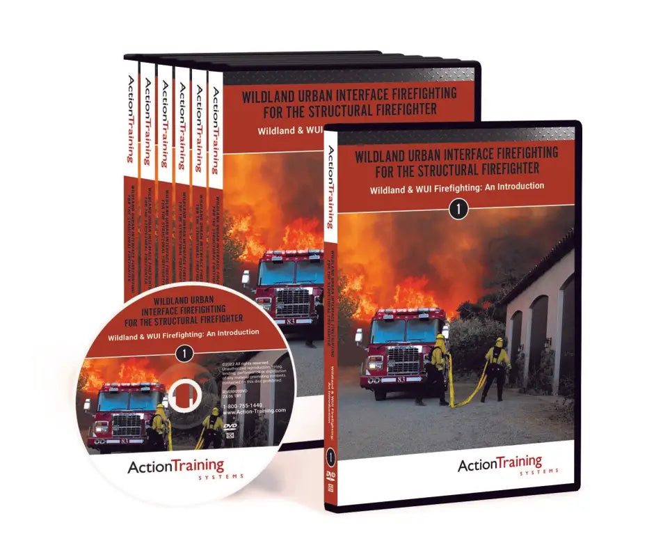 Training DVD set by Action Training Systems on wildland urban interface firefighting