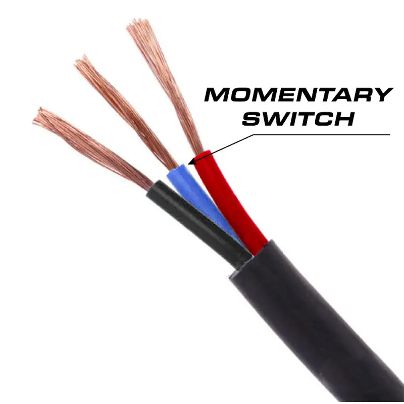 Electrical cable with exposed wires for Feniex T3 Surface Mount Grille Light LED warning lights