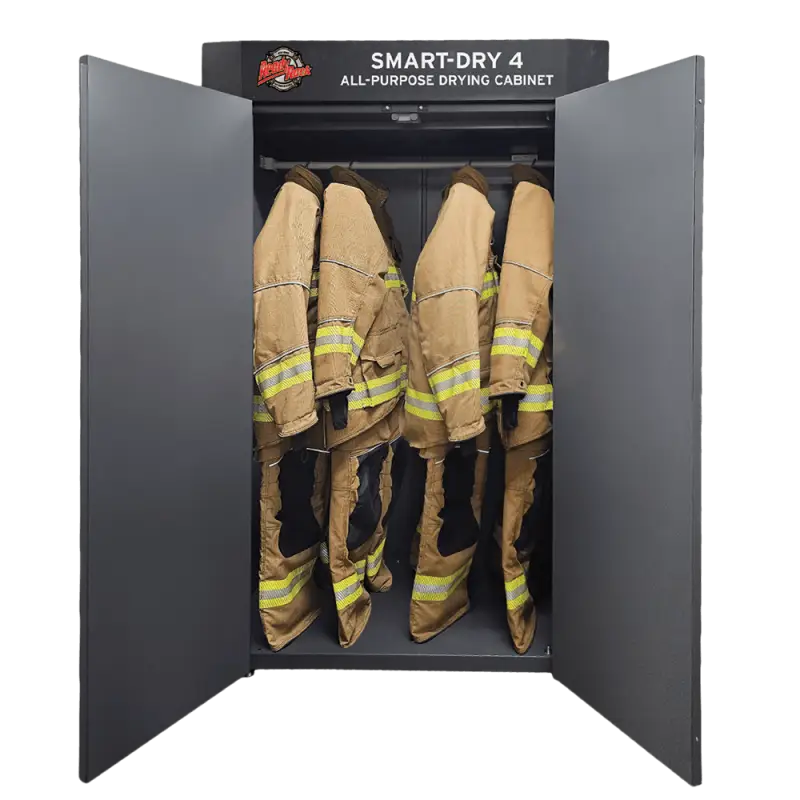 Smart-Dry 4 All-Purpose Drying Cabinet for firefighter gear drying cabinet with dry kwik coat