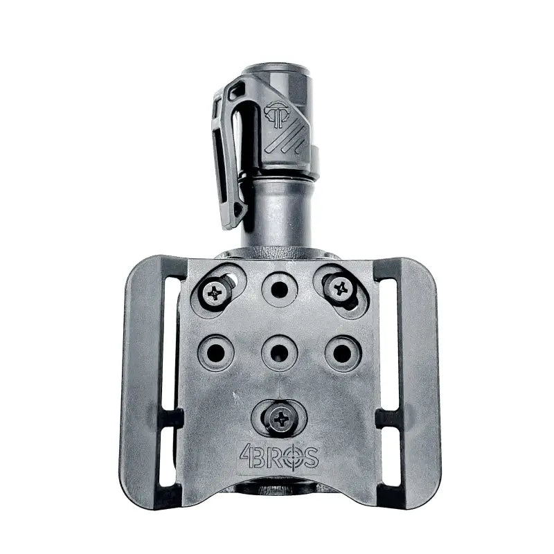 Gray adjustable belt attachment for Cloud Defensive MCH-HC flashlight carrier