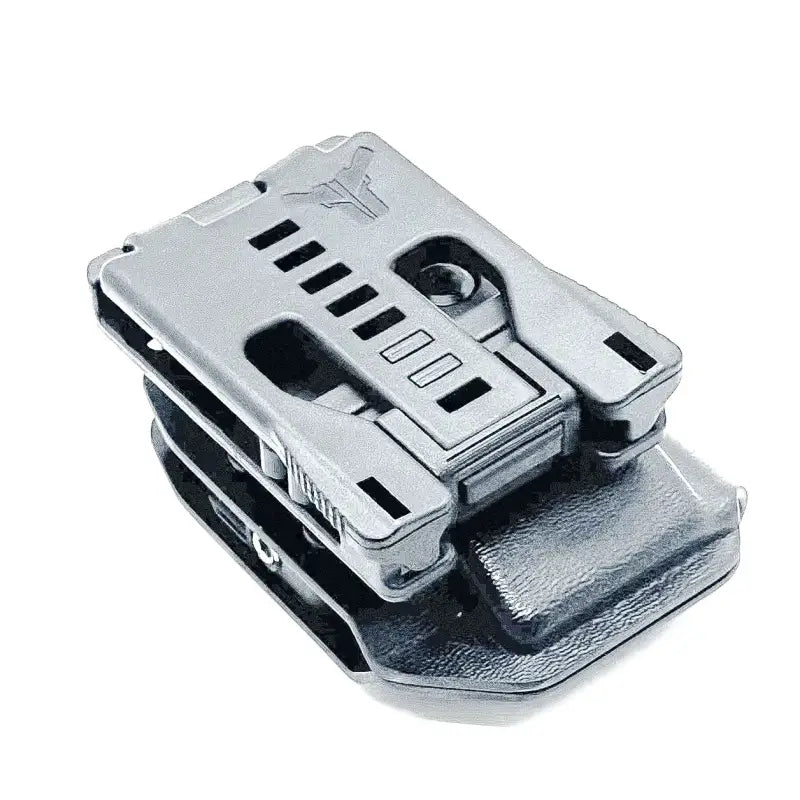 Gray adjustable holster with magazine retention device for FN Reflex OWB Magazine Pouch