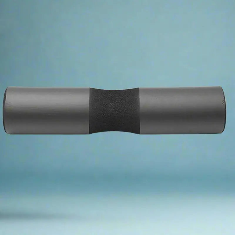 Gray barbell pad with textured center for SFE Barbell Squat, made of high-density foam